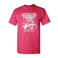 thumbnail image 1 of Tee Hunt Route 66 America's Highway T-Shirt Biker Classic Historic Men's Novelty Shirt, Hot Pink, Large, 1 of 5