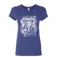 thumbnail image 1 of Tee Hunt Route 66 Women's T-Shirt Bullet Holes The Mother Road American Highway Shirt, Blue, XX-Large, 1 of 5