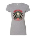 thumbnail image 1 of Tee Hunt Route 66 the Mother Road Women's T-Shirt Live to Ride America's Highway Shirt, Gray, XX-Large, 1 of 4