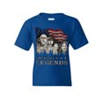 thumbnail image 1 of Tee Hunt Rushmorons The Three Stooges Youth T-Shirt Mount Rushmore Funny Parody Kids Tee, Blue, X-Large, 1 of 4