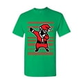 thumbnail image 1 of Tee Hunt Santa Dab Dancing Ugly Sweater T-Shirt Christmas Xmas Ho Ho Ho Mens Shirt, Green, X-Large, 1 of 4
