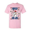 thumbnail image 1 of Tee Hunt Santa is My Ho Ho Homie T-Shirt Fun Ugly Sweater Merry Christmas Mens Shirt, Light Pink, Medium, 1 of 4