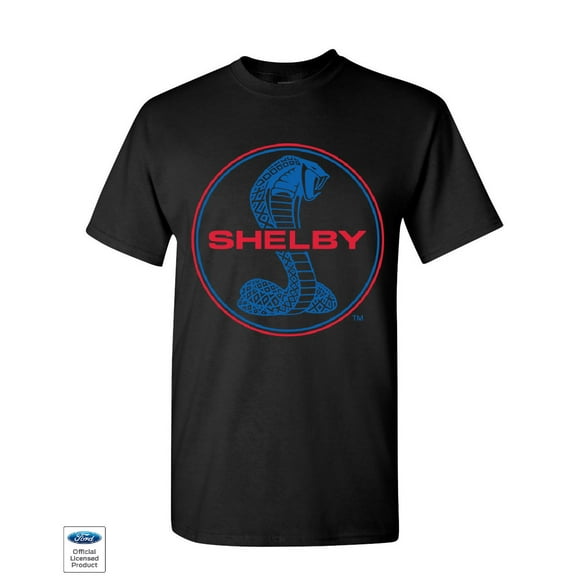 Tee Hunt Shelby Cobra Ford Mustang T-Shirt American Muscle Ford Racing Mens Shirt