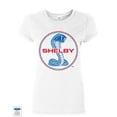 thumbnail image 1 of Tee Hunt Shelby Cobra Ford Mustang Women's T-Shirt American Muscle Ford Racing Shirt, White, Small, 1 of 4