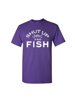 Purple Fishing Shirt