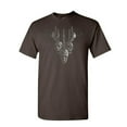 thumbnail image 1 of Tee Hunt Skulls Hanging on Chains T-Shirt Death Creepy Scary Hell Devil Mens Shirt, Brown, Small, 1 of 5