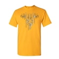 thumbnail image 1 of Tee Hunt Skulls Hanging on Chains T-Shirt Death Creepy Scary Hell Devil Mens Shirt, Yellow, 4X-Large, 1 of 5