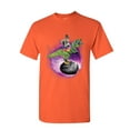 thumbnail image 1 of Tee Hunt Squirrel Riding T-Rex Riding Asteroid T-Shirt Funny Space Weird Mens Shirt, Orange, 3X-Large, 1 of 5