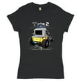 thumbnail image 1 of Tee Hunt T for 2 T-Shirt Ford Model T Hot Rod American Muscle Licensed Women's T-Shirt Tee, 1 of 5