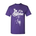 thumbnail image 1 of Tee Hunt The Dogfather Funny T-Shirt Parody Dog Lovers Pet Best Friend Tee, Purple, Small, 1 of 5