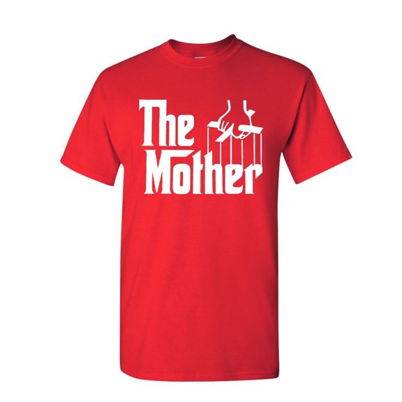 Tee Hunt The Mother T-Shirt Movie Parody Funny Mother's Day Mommy Mama Mens Shirt, Red, 5X-Large