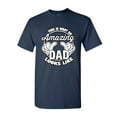 thumbnail image 1 of Tee Hunt This is What an Amazing Dad Looks Like T-Shirt Father`s Day Gift, Navy Blue, X-Large, 1 of 5