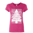 thumbnail image 1 of Tee Hunt Tree Isn't The Only Thing Getting Lit Ugly Women's T-Shirt Novelty T-Shirt Christmas Tee, Pink, Medium, 1 of 5