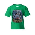 thumbnail image 1 of Tee Hunt Truckers Backbone of America Youth T-Shirt Truck Driver Hauler Diesel Kids Tee, Green, X-Large, 1 of 5
