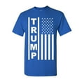 thumbnail image 1 of Tee Hunt Trump Flag MAGA Republican T-Shirt Donald Trump Republican Political, Blue, Small, 1 of 5