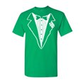 thumbnail image 1 of Tee Hunt Tuxedo Funny T-Shirt Funny Birthday Party Classic Humor Tux Men's Novelty Shirt, Green, 5X-Large, 1 of 5