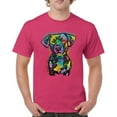 thumbnail image 1 of Tee Hunt Unconditional Loyalty T-Shirt Adopt a Dog Dean Russo Pets Men's Tee, Hot Pink, Medium, 1 of 5