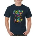 thumbnail image 1 of Tee Hunt Unconditional Loyalty T-Shirt Adopt a Dog Dean Russo Pets Men's Tee, Navy Blue, 3X-Large, 1 of 5