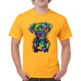 thumbnail image 1 of Tee Hunt Unconditional Loyalty T-Shirt Adopt a Dog Dean Russo Pets Men's Tee, Yellow, Medium, 1 of 5