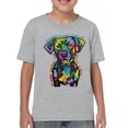thumbnail image 1 of Tee Hunt Unconditional Loyalty Youth T-Shirt Adopt a Dog Dean Russo Pets Kids, Gray, Medium, 1 of 5