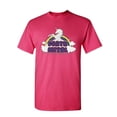 thumbnail image 1 of Tee Hunt Unicorn Death Metal T-Shirt Rainbow Hilarious Cute Heavy Music Mens Shirt, Hot Pink, Small, 1 of 5