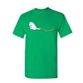 thumbnail image 1 of Tee Hunt Unicorn Scooting Rainbow T-Shirt Funny Fairy Tale Adorable Pony Mens Shirt, Green, XX-Large, 1 of 4