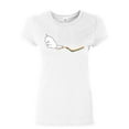 thumbnail image 1 of Tee Hunt Unicorn Scooting Rainbow Women's T-Shirt Funny Fairy Tale Adorable Pony Shirt, White, 3X-Large, 1 of 4