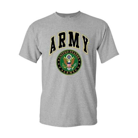 Tee Hunt United States Army T-Shirt Army Crest Patriotic Shirt