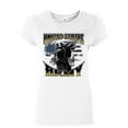 thumbnail image 1 of Tee Hunt United States Army Women's T-Shirt American Soldier Full Battle Rattle Shirt, White, Medium, 1 of 5