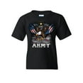 thumbnail image 1 of Tee Hunt United States Army Youth T-Shirt Bald Eagle Army Strong Since 1775 USA Kids Tee, 1 of 5