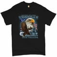 thumbnail image 1 of Tee Hunt United States Veteran T-Shirt Support Our Troops American Eagle Men's Tee, 1 of 5