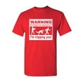 thumbnail image 1 of Tee Hunt Warning If Zombies are Chasing Us I'm Tripping You T-ShirtShirt, Red, XX-Large, 1 of 5