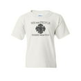 thumbnail image 1 of Tee Hunt We the People Stand With You Youth T-Shirt Firefighter Fire and Rescue Kids Tee, White, Small, 1 of 5