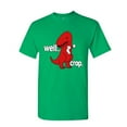 thumbnail image 1 of Tee Hunt Well Crap T-Shirt Funny T-Rex Fail Short Hands Tyrannosaurus Mens Shirt, Green, Small, 1 of 5