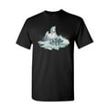 thumbnail image 1 of Tee Hunt White Horse Splashing Water T-Shirt Animal Wild Nature Mustang Mens Shirt, Black, 4X-Large, 1 of 5