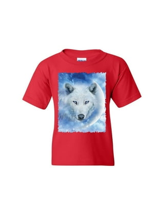 Kids wolf shirt hot sale