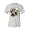thumbnail image 1 of Tee Hunt Wolf Howl T-Shirt Wild Wolf Pack Predator Animals Nature Moon Mens Shirt, Ash Gray, 3X-Large, 1 of 5