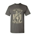 thumbnail image 1 of Tee Hunt You Can't Defend The First Without The Second T-Shirt Militia 2a Shirt, Charcoal, X-Large, 1 of 5