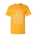 thumbnail image 1 of Tee Hunt You Can't Defend The First Without The Second T-Shirt Militia 2a Shirt, Yellow, Small, 1 of 5