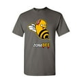 thumbnail image 1 of Tee Hunt Zombee T-Shirt Zombie Apocalypse Funny Dead Bee Outbreak Brains Mens Shirt, Charcoal, X-Large, 1 of 4