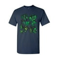 thumbnail image 1 of Tee Hunt Zombie Pile T-Shirt Undead Rising Zombie Apocalypse Outbreak Mens Shirt, Navy Blue, Large, 1 of 5