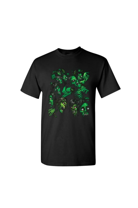 Zombie Pile T-Shirt Undead Rising Zombie Apocalypse Outbreak Mens Shirt