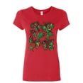 thumbnail image 1 of Tee Hunt Zombie Pile Women's T-Shirt Undead Rising Zombie Apocalypse Outbreak Shirt, Red, XX-Large, 1 of 5