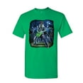 thumbnail image 1 of Tee Hunt Zombie Rock T-Shirt Heavy Death Metal Music Skull Hard Rock Mens Tee, Green, 5X-Large, 1 of 5