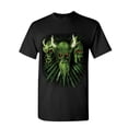 thumbnail image 1 of Tee Hunt Zombie Warrior Skulls T-Shirt Viking Samurai Gladiator Undead Mens Shirt, Black, Medium, 1 of 5