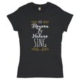 thumbnail image 1 of Tee Hunt and Heaven and Nature Sing T-Shrit Christmas Lord Jesus Christ Women's T-Shirt Tee, Black, Medium, 1 of 5