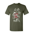 thumbnail image 1 of Tee Hunt to Die for T-Shirt Skulls Roses Motorcycle Biker Live to Ride Mens Shirt, Military Green, Medium, 1 of 5