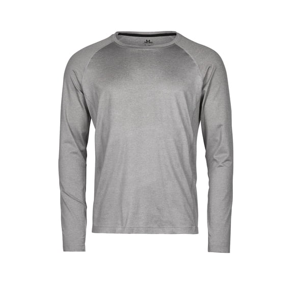 Tee Jays Mens CoolDry Long-Sleeved Crop T-Shirt