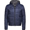 thumbnail image 1 of Tee Jays Mens Crossover Hooded Padded Outdoor Jacket, 1 of 2