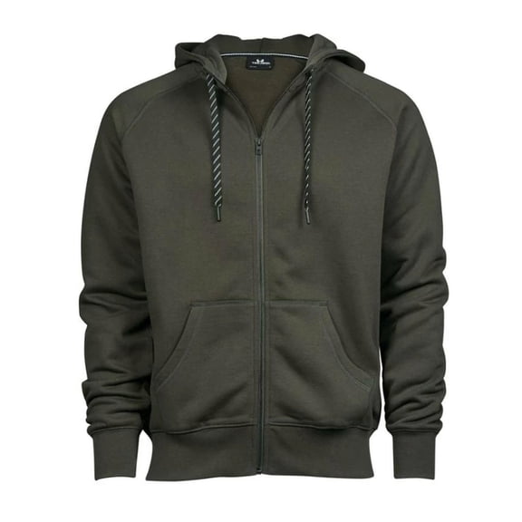 Tee Jays Mens Fashion Zip Hooded Sweatshirt
